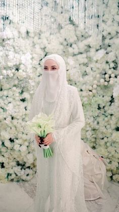 Wedding dress muslimah simple 1