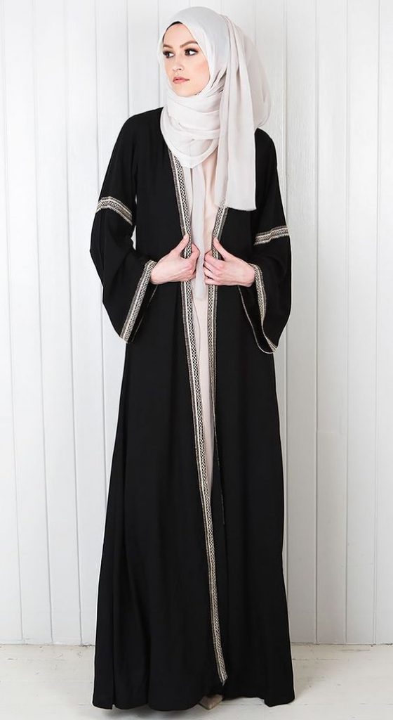 black jubah muslimah
