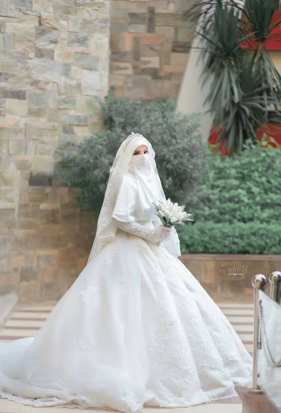 wedding dress hijab 3