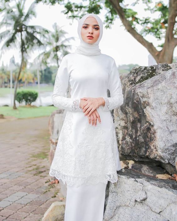wedding dress malaysia simple