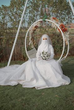 wedding dress muslimah purdah