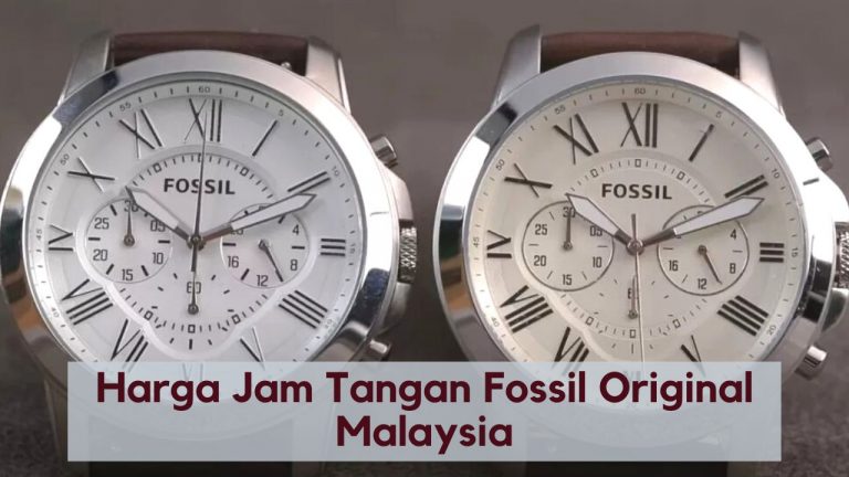 Cover harga jam fossil original