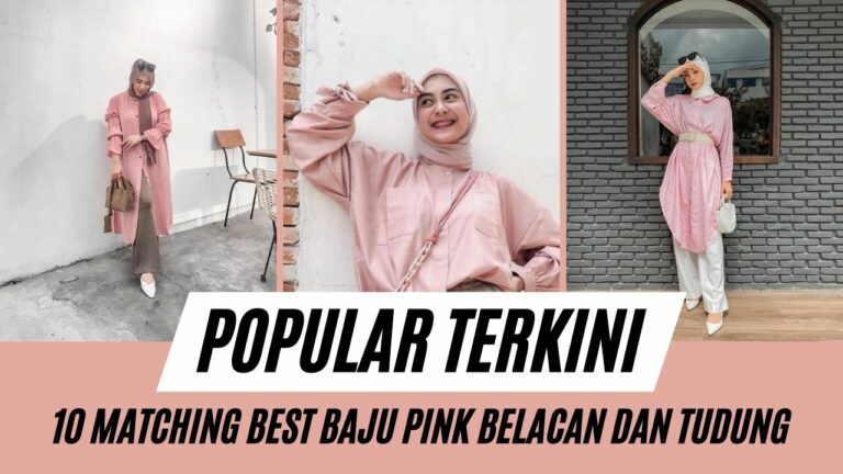 Cover Baju Pink Belacan Tudung Warna Apa