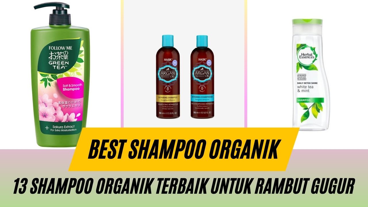 Cover Shampoo Organik untuk Rambut Gugur