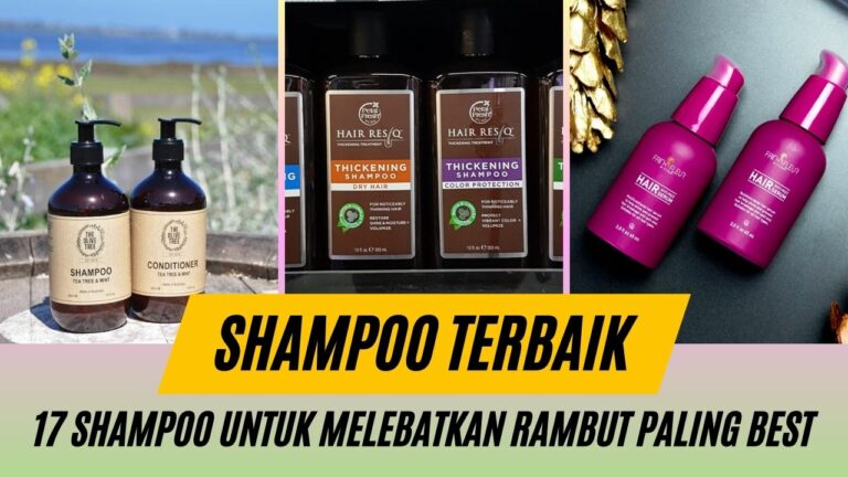 Cover Shampoo untuk Melebatkan Rambut
