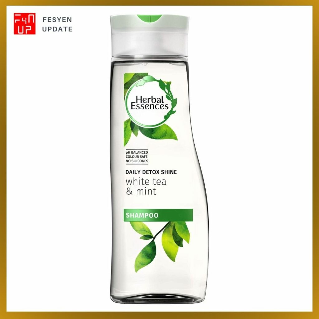 Imej Shampoo organik untuk rambut gugur Clairol Herbal Essences White Tea & Mint Shampoo